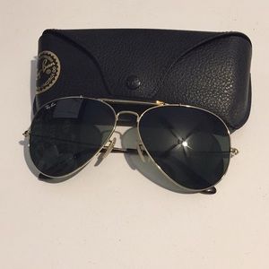 NWT ray ban outdoorsman aviator